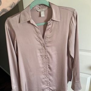 H&M recycle material blouse